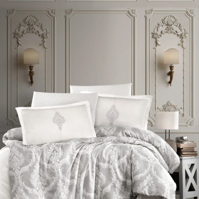 Lenjerie de pat satin clasy king size (kaldera)